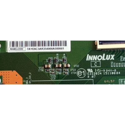 T-CON / VIZIO MAMDJ2S50  / E88441E / PANEL V580DJ2-QS5 Rev.M1 / MODELO D58U-D3 LFTITSAR - Imagen 2